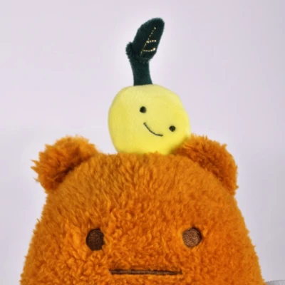 DOUDOU ET COMPAGNIE DOUDOU MIAM! John Lemon 40 cm pomarańczowa cytryna