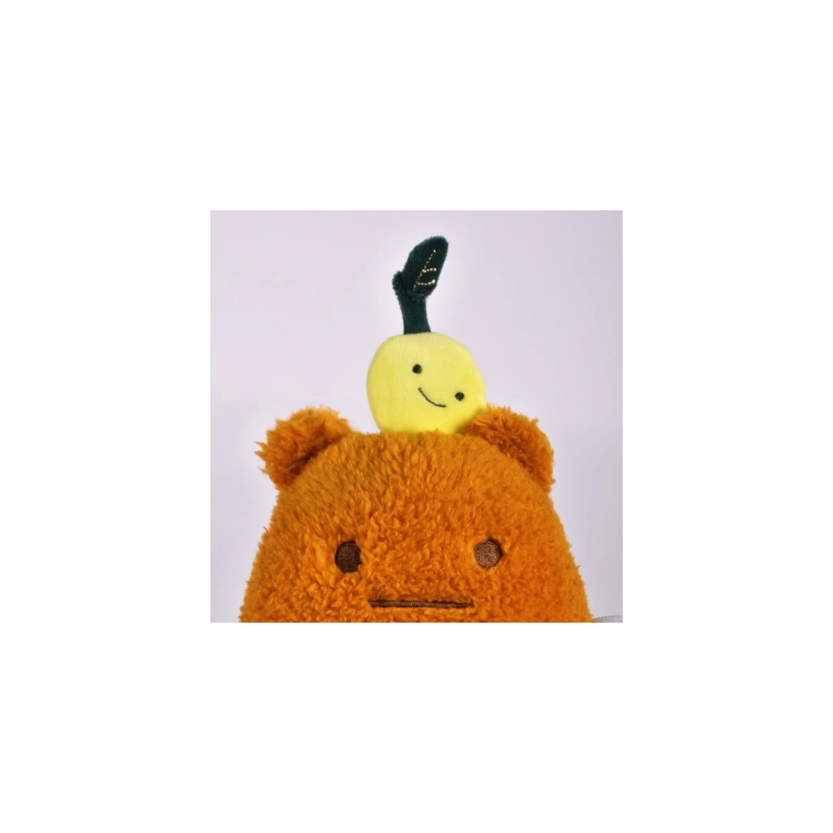 DOUDOU ET COMPAGNIE DOUDOU MIAM! John Lemon 40 cm pomarańczowa cytryna
