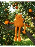 DOUDOU ET COMPAGNIE DOUDOU MIAM! John Lemon 60 cm pomarańczowa cytryna