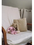 DOUDOU ET COMPAGNIE DOUDOU pluszowy królik Histoire d'Ours 25 cm różowy