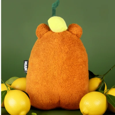 DOUDOU ET COMPAGNIE DOUDOU MIAM! John Lemon 60 cm pomarańczowa cytryna