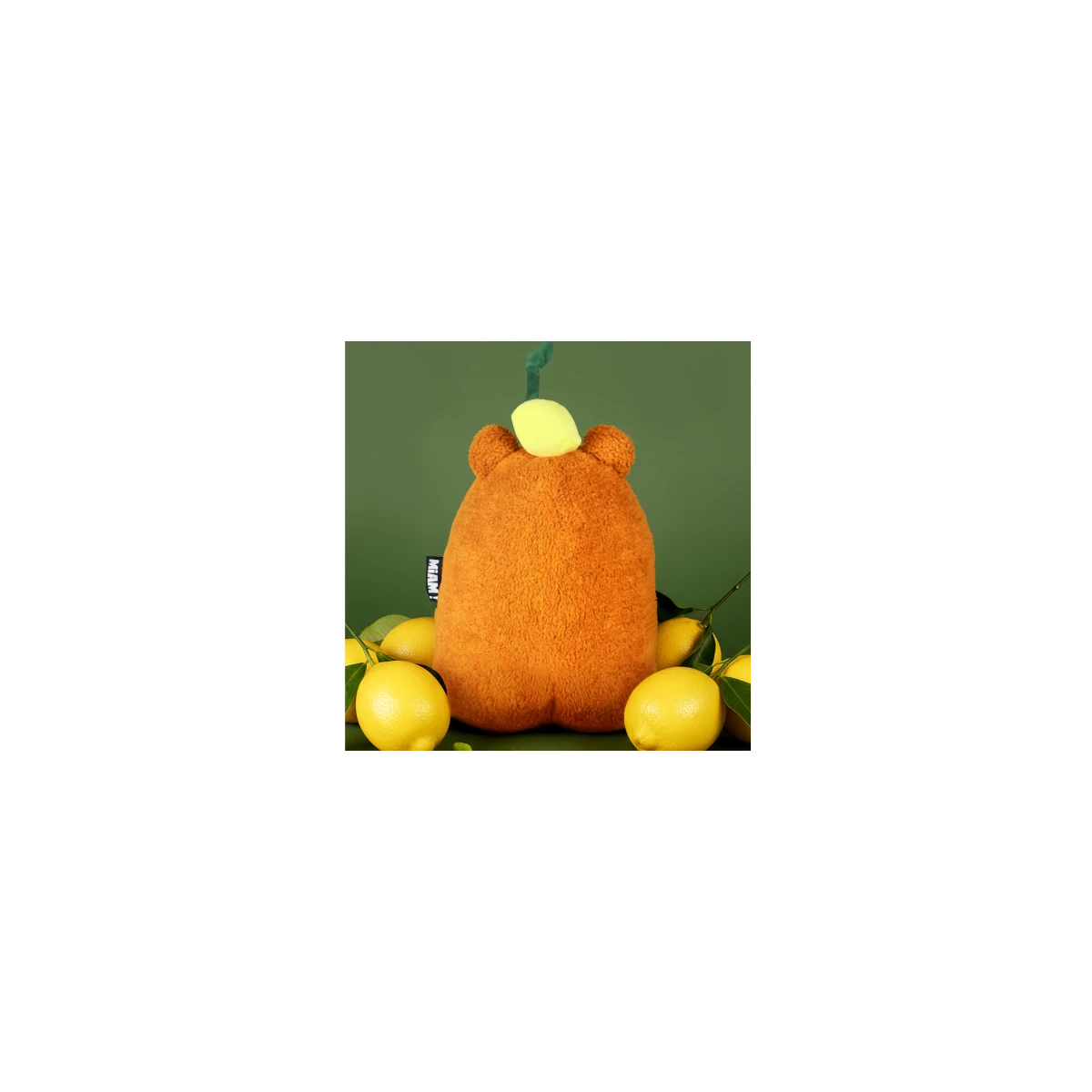 DOUDOU ET COMPAGNIE DOUDOU MIAM! John Lemon 60 cm pomarańczowa cytryna