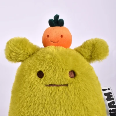 DOUDOU ET COMPAGNIE DOUDOU MIAM! Laurent Jade 40 cm zielona pomarańcza