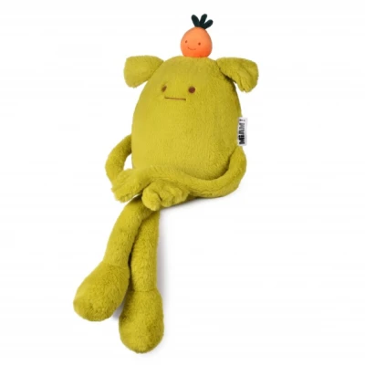DOUDOU ET COMPAGNIE DOUDOU MIAM! Laurent Jade 60 cm zielona pomarańcza
