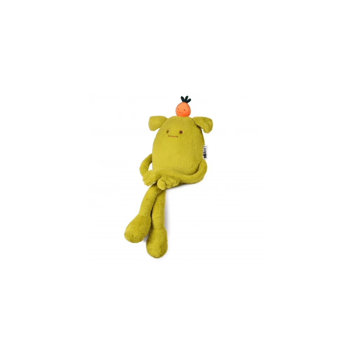 DOUDOU ET COMPAGNIE DOUDOU MIAM! Laurent Jade 60 cm zielona pomarańcza