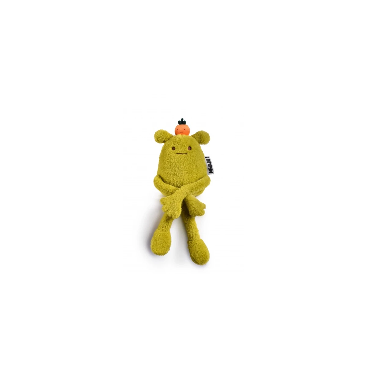 DOUDOU ET COMPAGNIE DOUDOU MIAM! Laurent Jade 60 cm zielona pomarańcza
