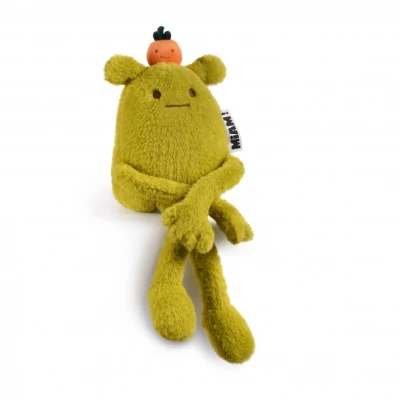 DOUDOU ET COMPAGNIE DOUDOU MIAM! Laurent Jade 40 cm zielona pomarańcza
