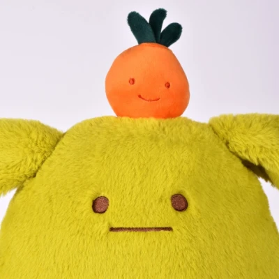 DOUDOU ET COMPAGNIE DOUDOU MIAM! Laurent Jade 60 cm zielona pomarańcza