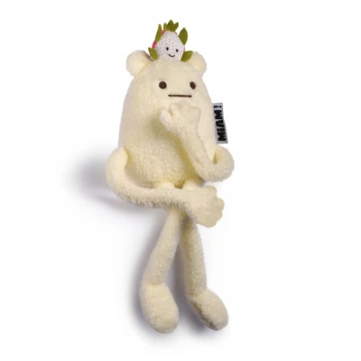 DOUDOU ET COMPAGNIE DOUDOU MIAM! Smoczy Owoc No Name 40 cm biały