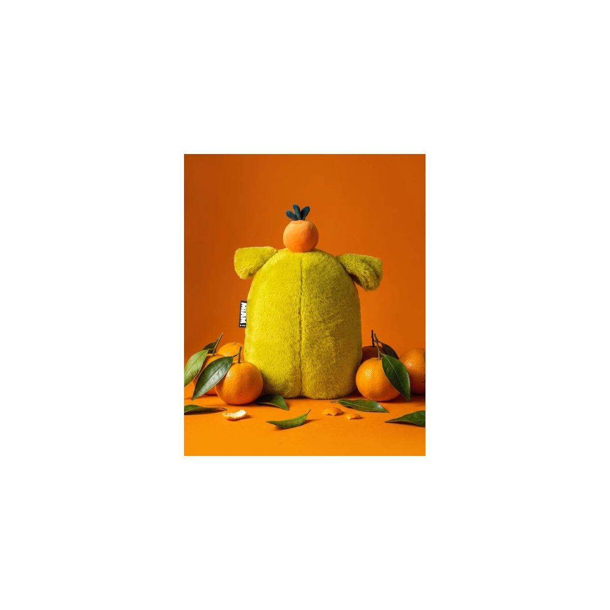 DOUDOU ET COMPAGNIE DOUDOU MIAM! Laurent Jade 60 cm zielona pomarańcza