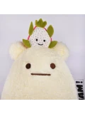 DOUDOU ET COMPAGNIE DOUDOU MIAM! Smoczy Owoc No Name 40 cm biały