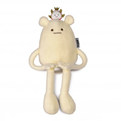 DOUDOU ET COMPAGNIE DOUDOU MIAM! Smoczy Owoc No Name 60 cm biały
