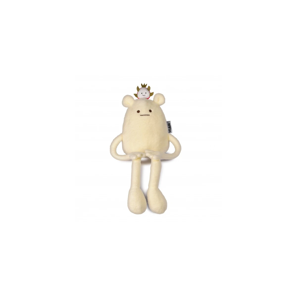 DOUDOU ET COMPAGNIE DOUDOU MIAM! Smoczy Owoc No Name 60 cm biały