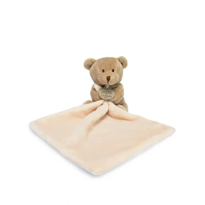 DOUDOU ET COMPAGNIE DOUDOU przytulanka miś z kocykiem  beżowy