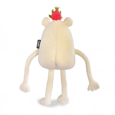 DOUDOU ET COMPAGNIE DOUDOU MIAM! Smoczy Owoc No Name 60 cm biały