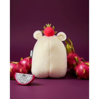 DOUDOU ET COMPAGNIE DOUDOU MIAM! Smoczy Owoc No Name 60 cm biały
