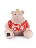 DOUDOU ET COMPAGNIE DOUDOU – pluszowy hipopotam ALOHA Histoire d'Ours 38 cm pudrowy