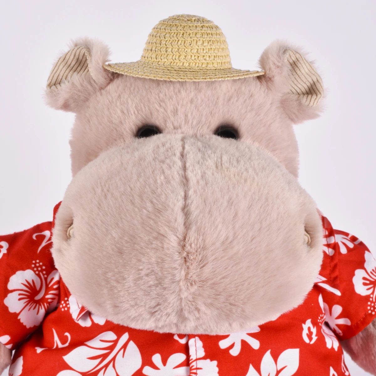 DOUDOU ET COMPAGNIE DOUDOU – pluszowy hipopotam ALOHA Histoire d'Ours 38 cm pudrowy