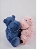 DOUDOU ET COMPAGNIE DOUDOU – pluszowy hipopotam HIP'BLUE Histoire d'Ours 40 cm niebieski