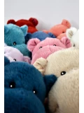 DOUDOU ET COMPAGNIE DOUDOU – pluszowy hipopotam HIP'BLUE Histoire d'Ours 40 cm niebieski