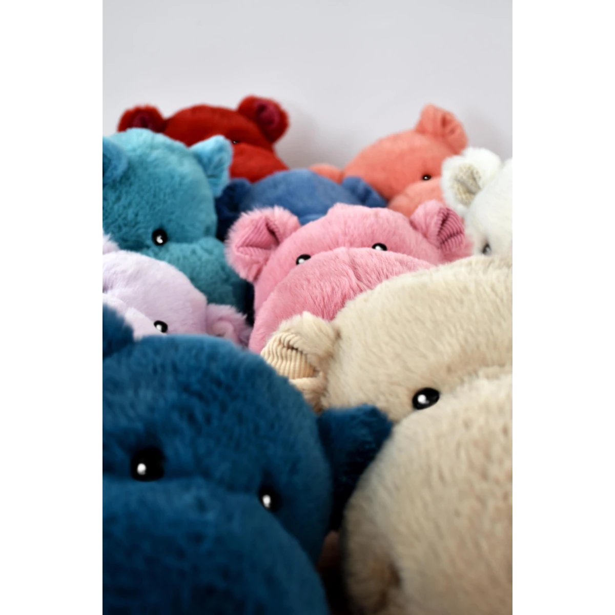 DOUDOU ET COMPAGNIE DOUDOU – pluszowy hipopotam HIP'BLUE Histoire d'Ours 40 cm niebieski