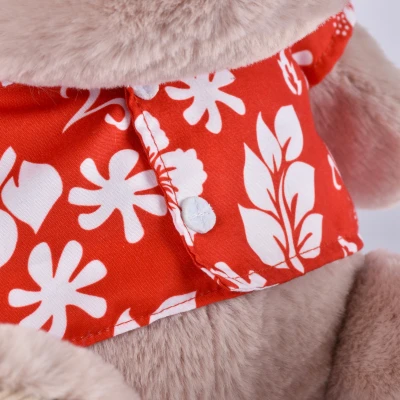 DOUDOU ET COMPAGNIE DOUDOU – pluszowy hipopotam ALOHA Histoire d'Ours 38 cm pudrowy
