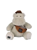 DOUDOU ET COMPAGNIE DOUDOU – pluszowy hipopotam HELLO BROOK Histoire d'Ours 20 cm beżowy