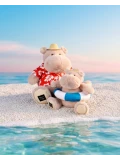 DOUDOU ET COMPAGNIE DOUDOU – pluszowy hipopotam Bubble Beach Histoire d'Ours 20 cm pudrowy