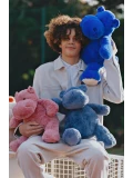 DOUDOU ET COMPAGNIE DOUDOU – pluszowy hipopotam HIP'BLUE Histoire d'Ours 40 cm niebieski