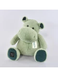 DOUDOU ET COMPAGNIE DOUDOU – pluszowy hipopotam AMANDE Histoire d'Ours 40 cm zielony