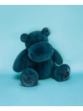 DOUDOU ET COMPAGNIE DOUDOU – pluszowy hipopotam HIP'POP Histoire d'Ours 40 cm morski granatowy