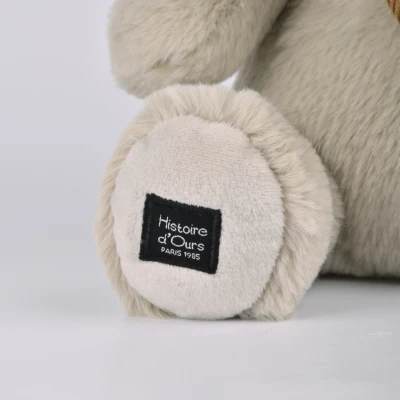 DOUDOU ET COMPAGNIE DOUDOU – pluszowy hipopotam HELLO BROOK Histoire d'Ours 20 cm beżowy