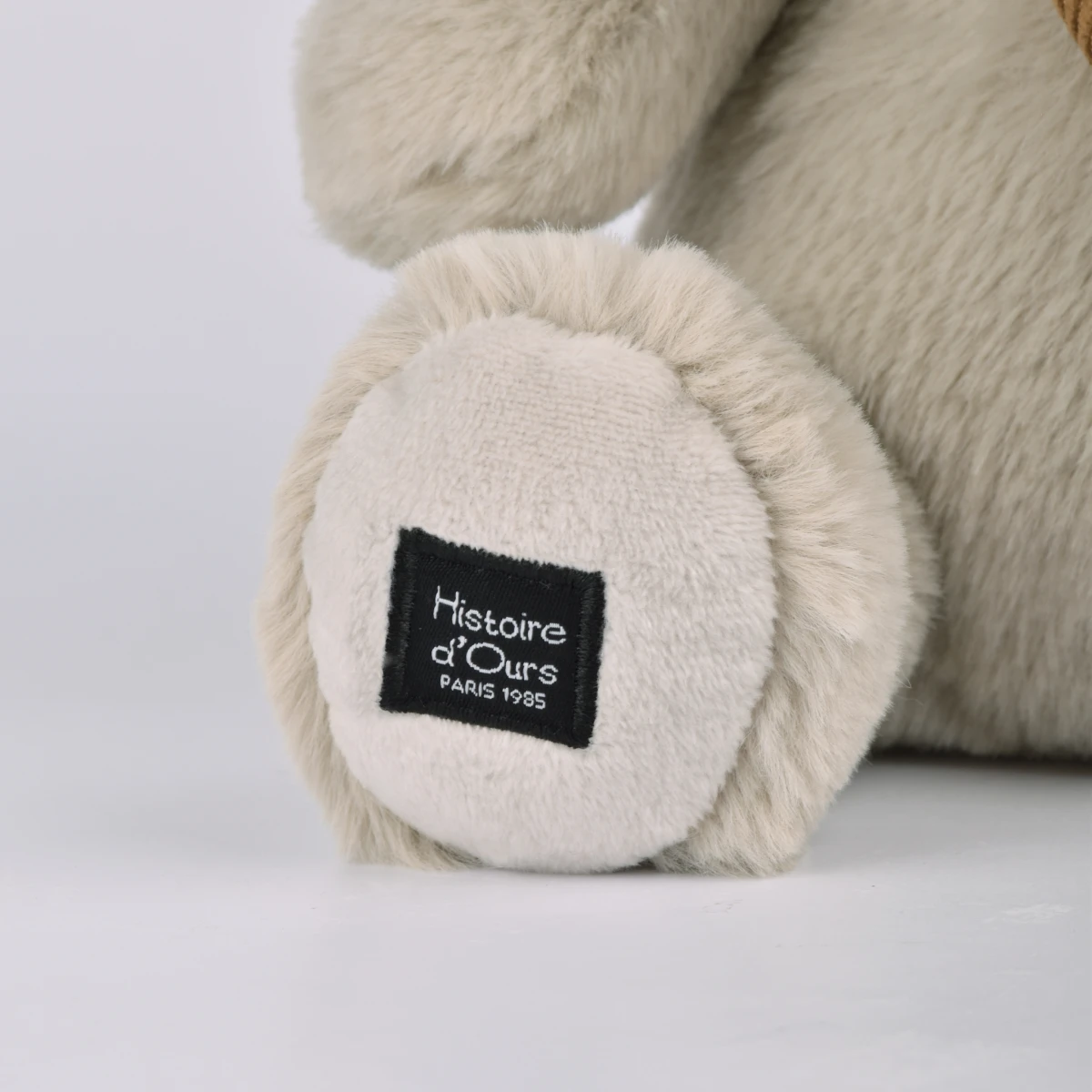 DOUDOU ET COMPAGNIE DOUDOU – pluszowy hipopotam HELLO BROOK Histoire d'Ours 20 cm beżowy