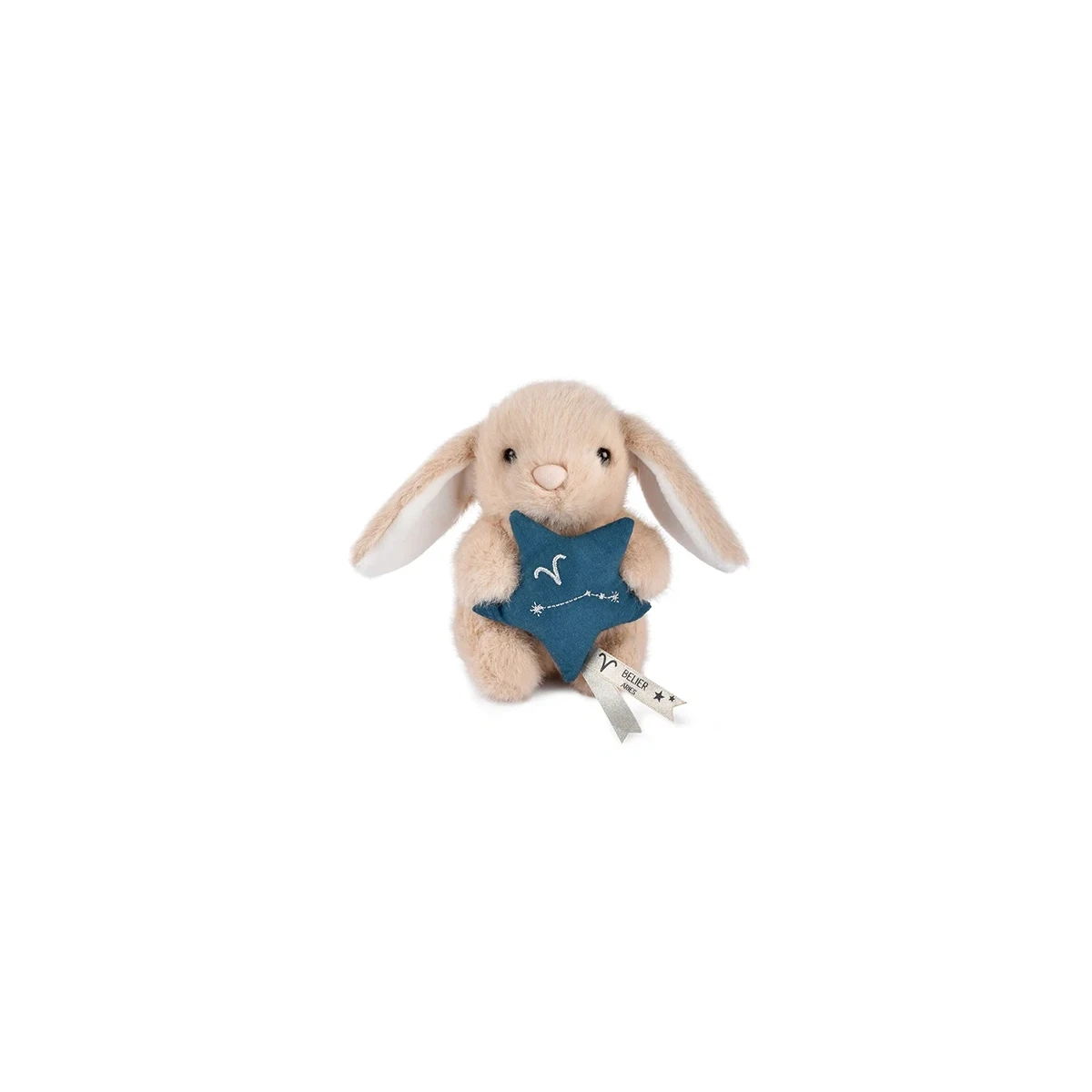 DOUDOU ET COMPAGNIE DOUDOU pluszowy królik ze znakiem zodiaku DOUDOU ASTRO  12 cm baran