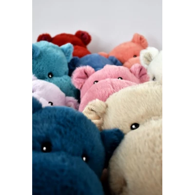 DOUDOU ET COMPAGNIE DOUDOU – pluszowy hipopotam HIP'POP Histoire d'Ours 40 cm morski granatowy
