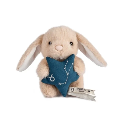 DOUDOU ET COMPAGNIE DOUDOU pluszowy królik ze znakiem zodiaku DOUDOU ASTRO  12 cm byk