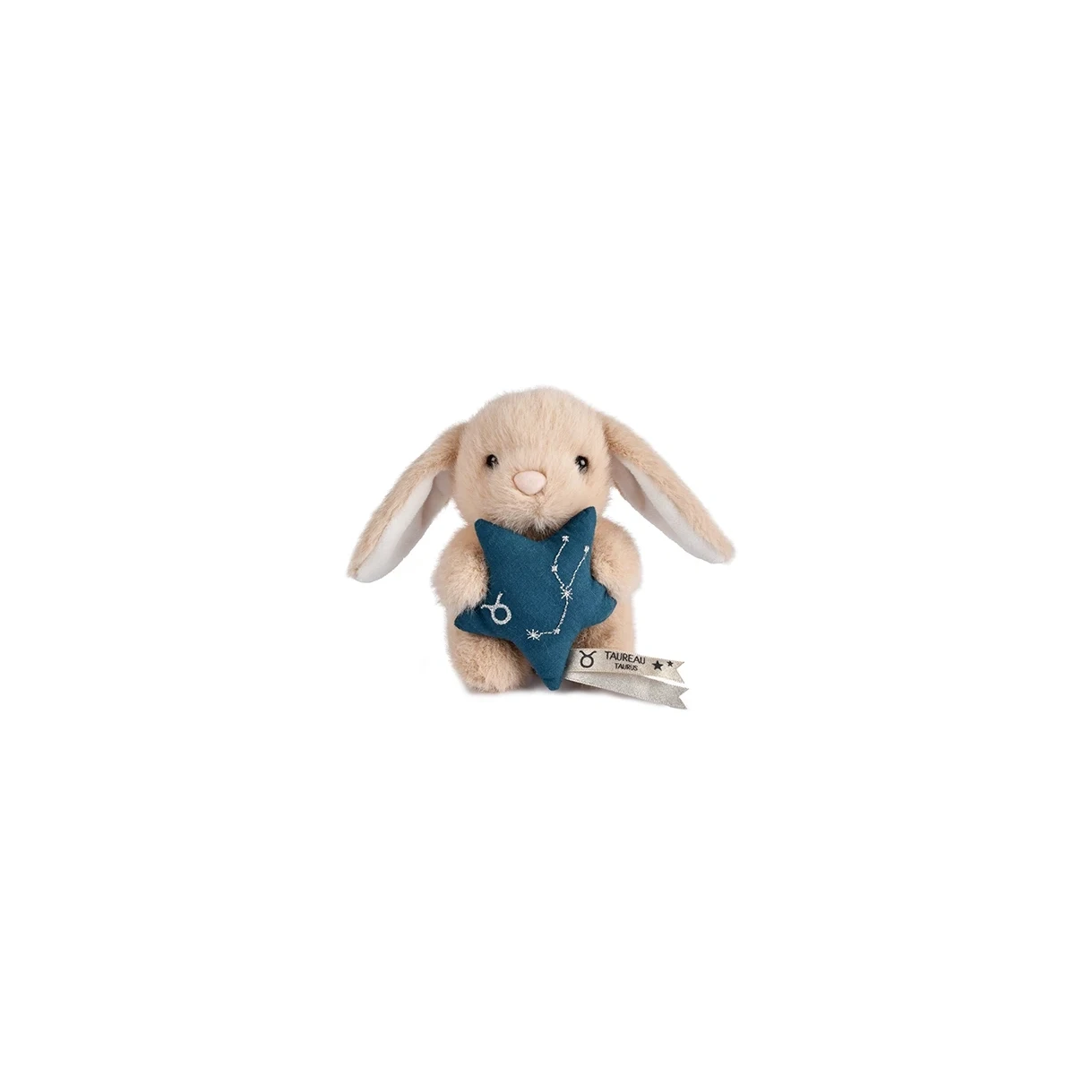 DOUDOU ET COMPAGNIE DOUDOU pluszowy królik ze znakiem zodiaku DOUDOU ASTRO  12 cm byk