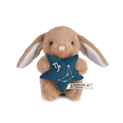 DOUDOU ET COMPAGNIE DOUDOU pluszowy królik ze znakiem zodiaku DOUDOU ASTRO  12 cm koziorożec