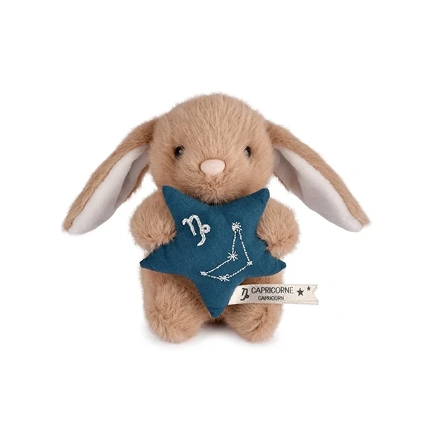 DOUDOU ET COMPAGNIE DOUDOU pluszowy królik ze znakiem zodiaku DOUDOU ASTRO  12 cm koziorożec