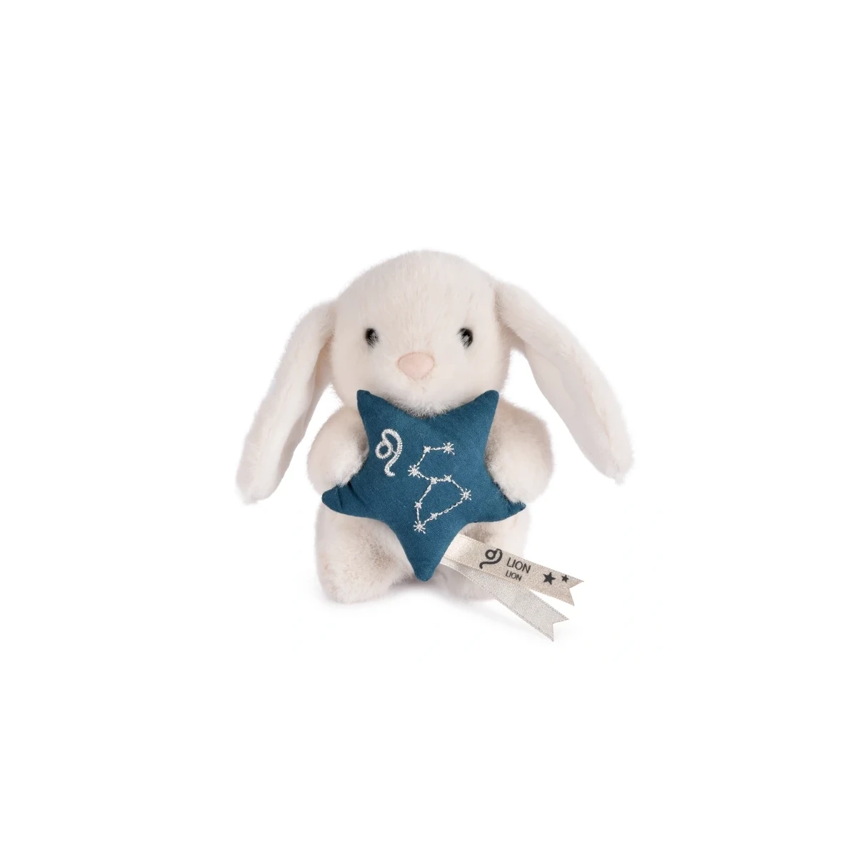 DOUDOU ET COMPAGNIE DOUDOU pluszowy królik ze znakiem zodiaku DOUDOU ASTRO  12 cm lew