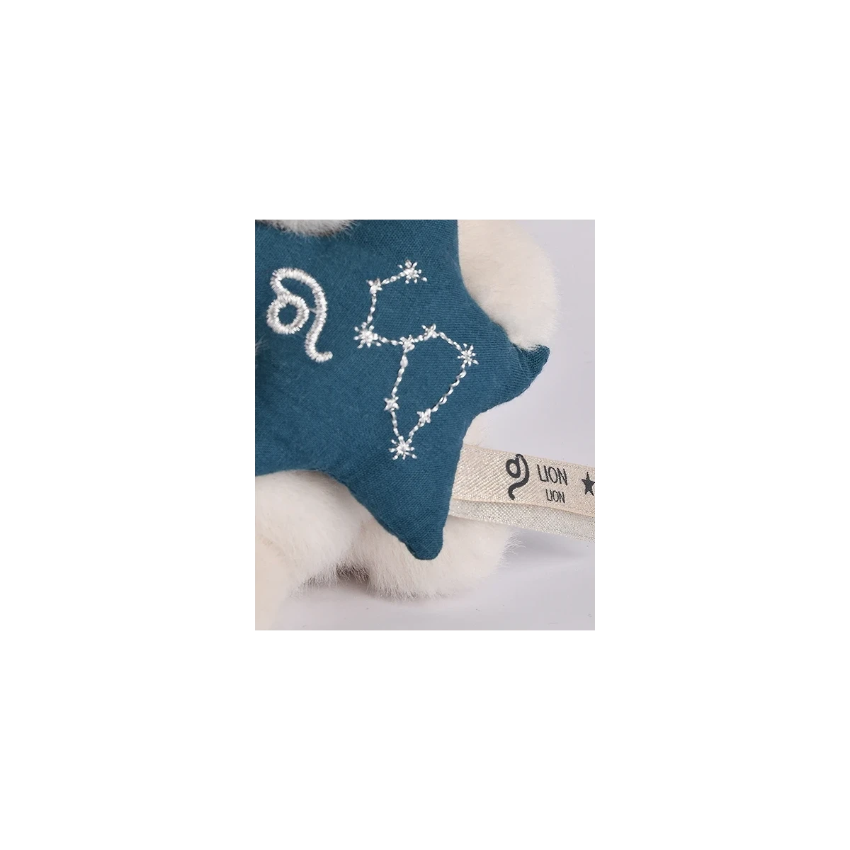 DOUDOU ET COMPAGNIE DOUDOU pluszowy królik ze znakiem zodiaku DOUDOU ASTRO  12 cm lew
