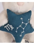 DOUDOU ET COMPAGNIE DOUDOU pluszowy królik ze znakiem zodiaku DOUDOU ASTRO  12 cm panna