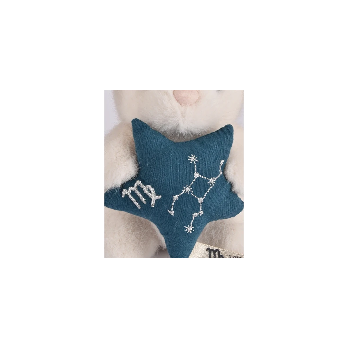 DOUDOU ET COMPAGNIE DOUDOU pluszowy królik ze znakiem zodiaku DOUDOU ASTRO  12 cm panna