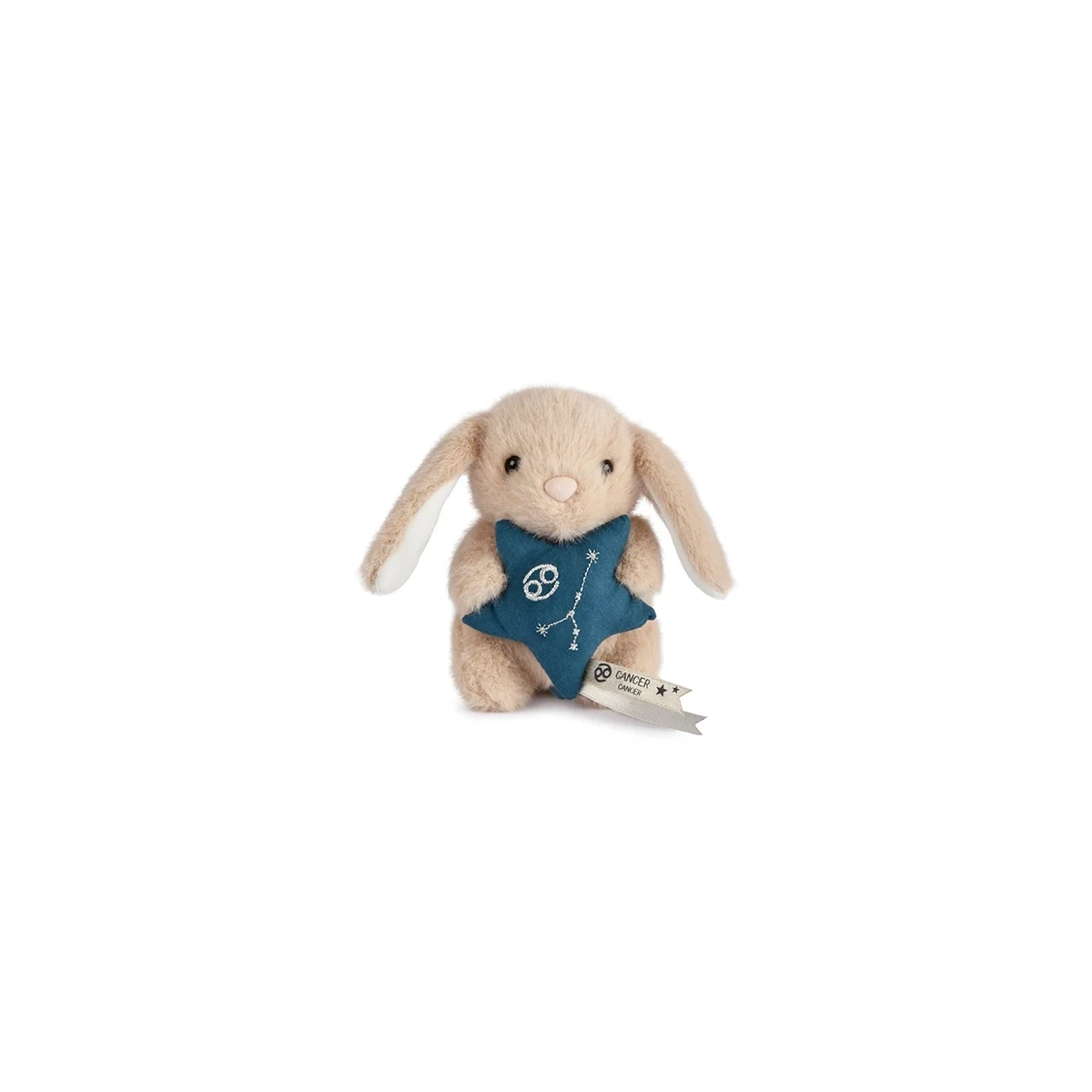 DOUDOU ET COMPAGNIE DOUDOU pluszowy królik ze znakiem zodiaku DOUDOU ASTRO  12 cm rak