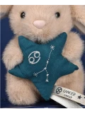 DOUDOU ET COMPAGNIE DOUDOU pluszowy królik ze znakiem zodiaku DOUDOU ASTRO  12 cm rak