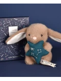 DOUDOU ET COMPAGNIE DOUDOU pluszowy królik ze znakiem zodiaku DOUDOU ASTRO  12 cm ryby