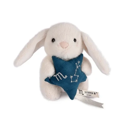 DOUDOU ET COMPAGNIE DOUDOU pluszowy królik ze znakiem zodiaku DOUDOU ASTRO  12 cm skorpion