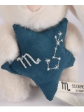 DOUDOU ET COMPAGNIE DOUDOU pluszowy królik ze znakiem zodiaku DOUDOU ASTRO  12 cm skorpion