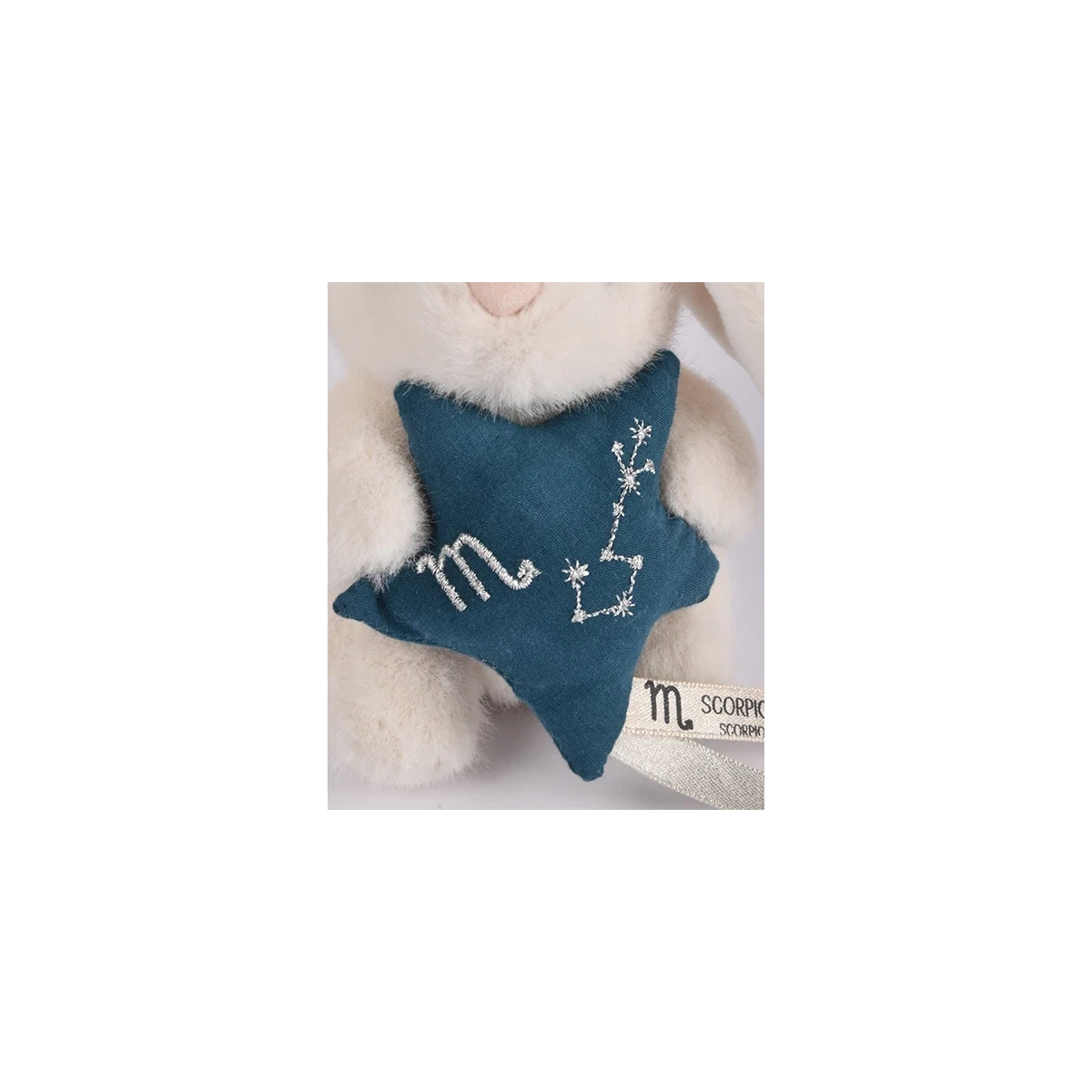 DOUDOU ET COMPAGNIE DOUDOU pluszowy królik ze znakiem zodiaku DOUDOU ASTRO  12 cm skorpion