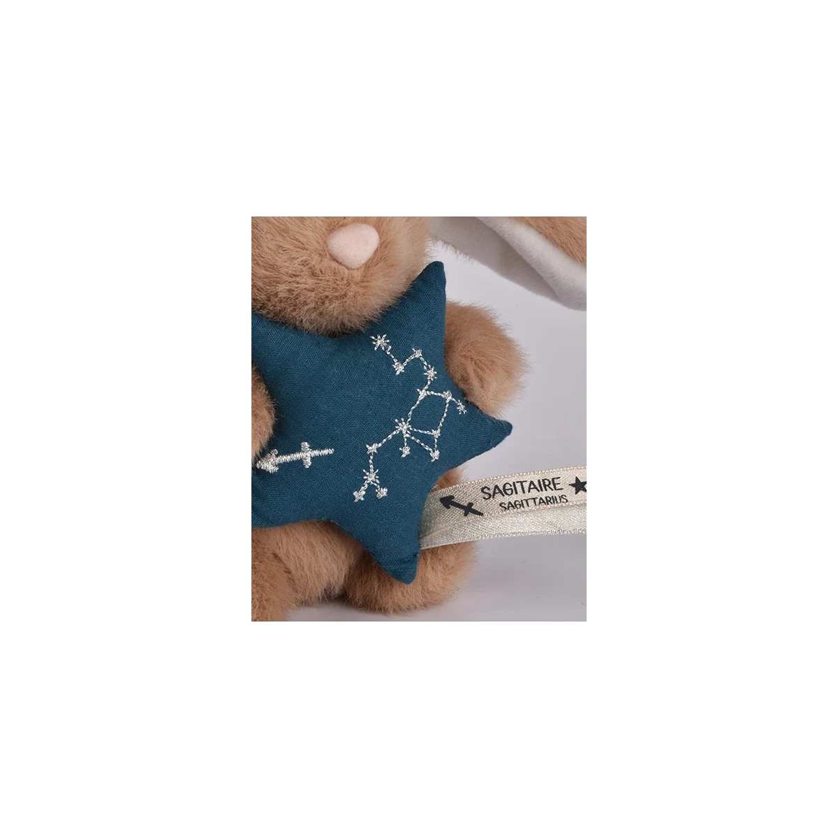 DOUDOU ET COMPAGNIE DOUDOU pluszowy królik ze znakiem zodiaku DOUDOU ASTRO  12 cm strzelec